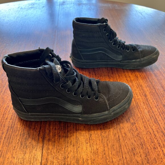 Vans Black High Tops - Picture 4 of 8